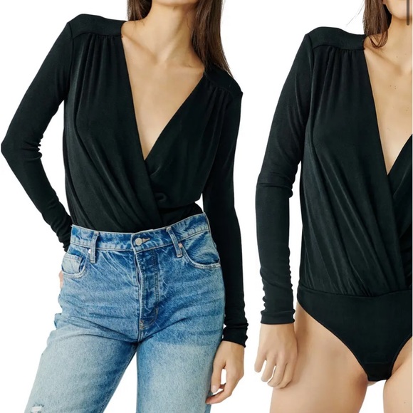 Free People Tops - NWT Free People Bodysuit Size XL
